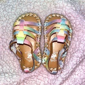 Polo Ralph Lauren Rainbow infant girl sandals